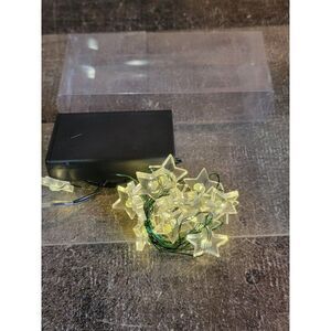 Mini star string light warm white decor home figure